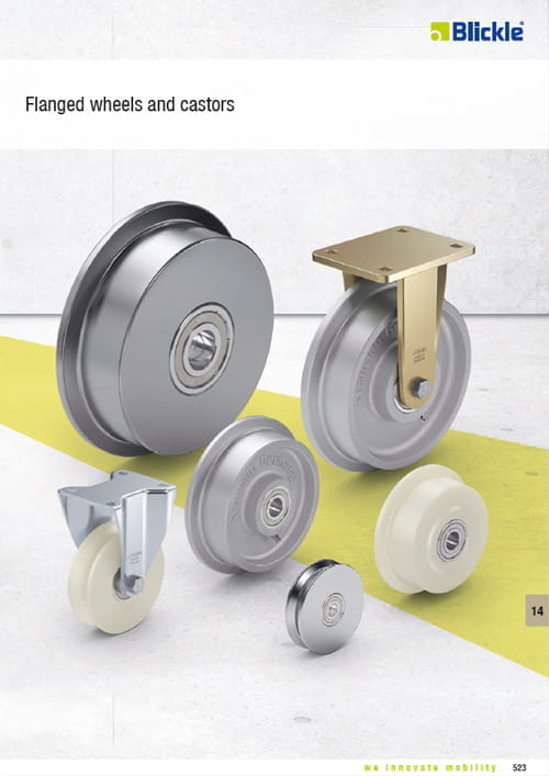 Chapter 14  Flanged wheels and casters