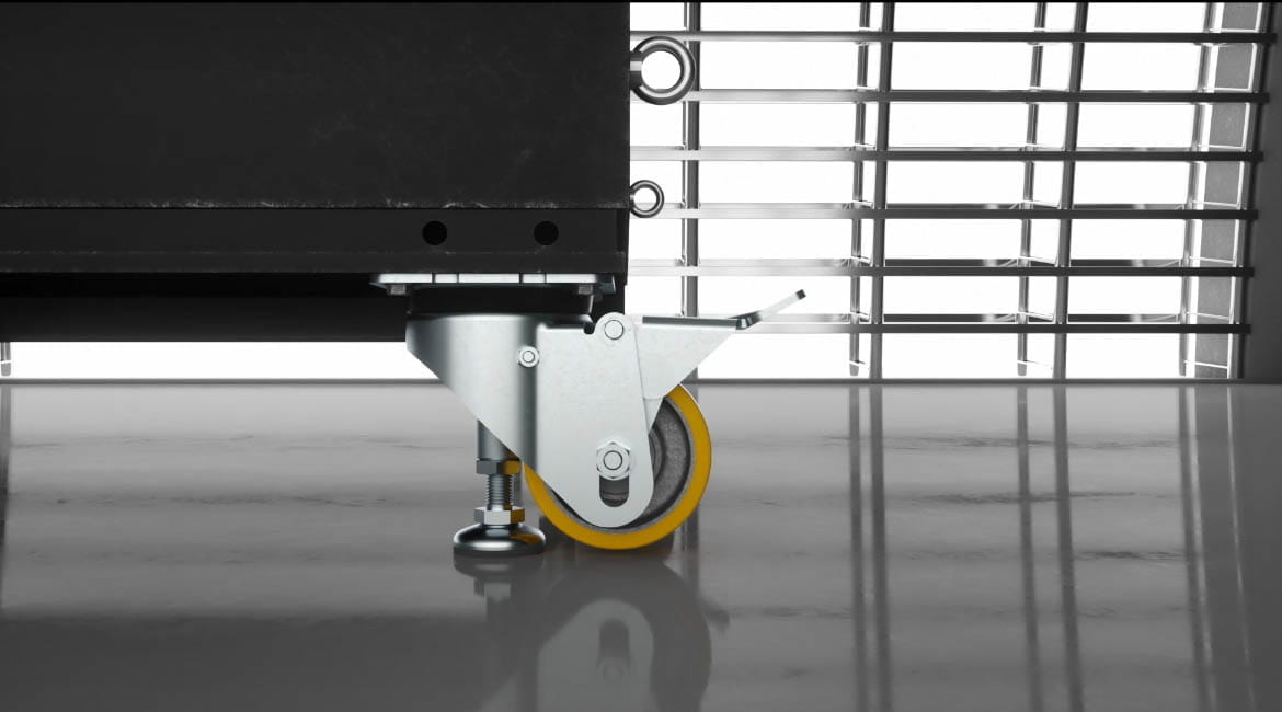 Product video HRLK-F levelling caster series