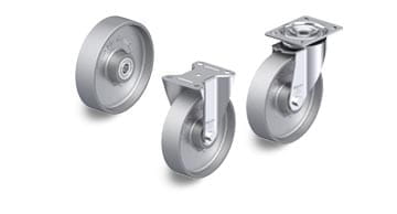 G cast iron wheels and casters