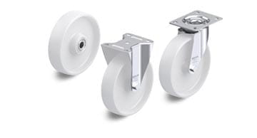PO nylon and compressed cast nylon wheels and casters