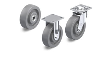 SPOG nylon and compressed cast nylon wheels and casters