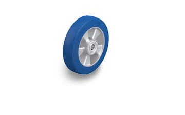 ALBS wheels with Blickle Besthane Soft polyurethane tread