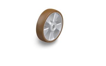 ALB wheels with Blickle Besthane polyurethane tread