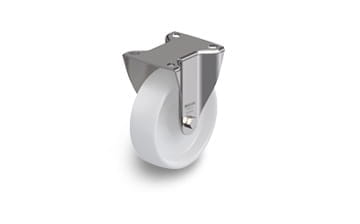 PO stainless steel rigid casters