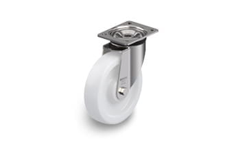 SPO stainless steel swivel casters with plate