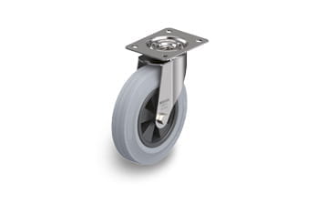 VPP stainless steel swivel casters with plate