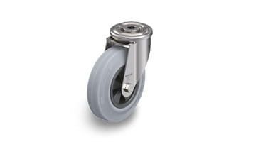 VPP stainless steel swivel casters with bolt hole
