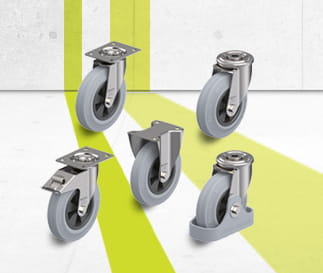 VPP stainless steel wheel and caster series