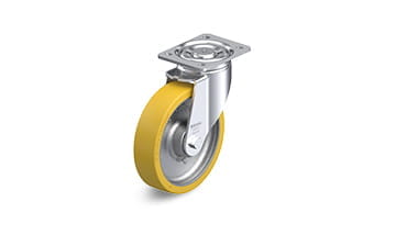 GTH swivel casters with plate
