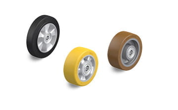 ALEV, ALST, ALTH, PO, ALTH, GTH, VSTH, GB, GVU front wheels for pallet trucks and heavy duty wheels for industrial trucks