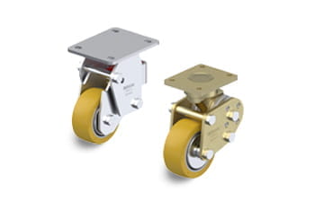 ALTH spring-loaded rigid casters