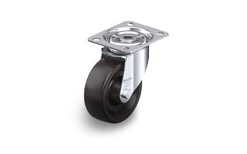 PHN heat-resistant swivel casters with plate