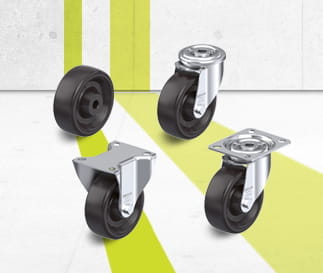 PHN heat-resistant wheels and casters series