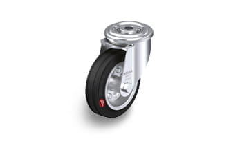 VEHI heat-resistant swivel casters with bolt hole