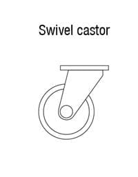 Swivel caster