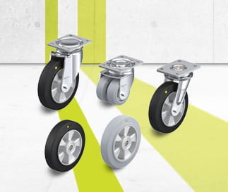 ALEV Series de ruedas industriales conductoras de electricidad y antiestáticas