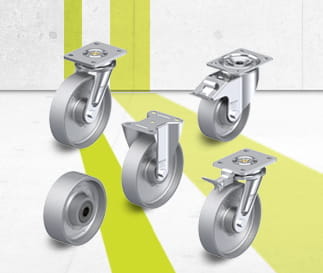 G Series de ruedas industriales resistentes a altas temperaturas